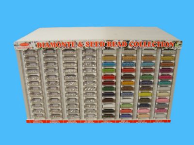 05-01-DIAMONTE AND SEED BEAD CABINET
