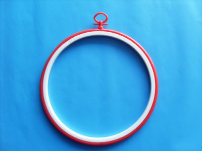 Colored Plastic Embroidery Hoop